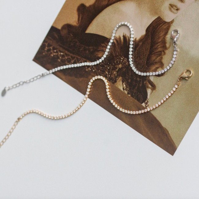 Lab Diamond Tennis Bracelet