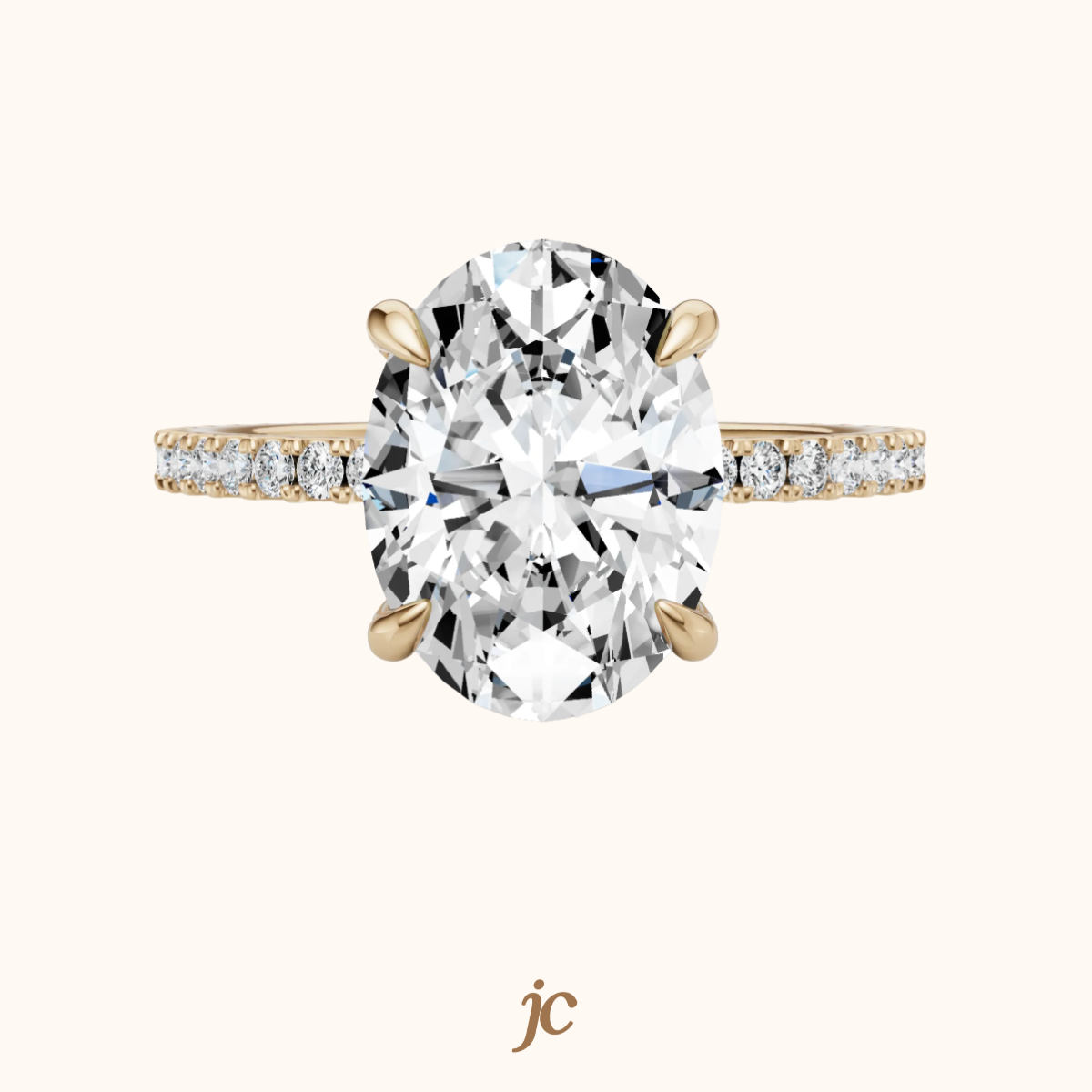 Classic Pavé - Oval