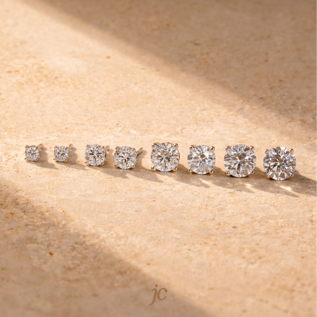 Classic Diamond Studs