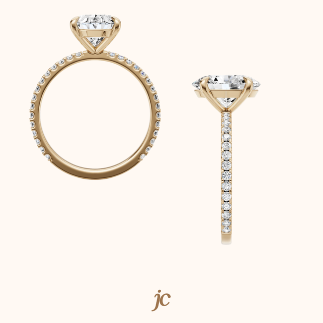 Classic Pavé - Oval