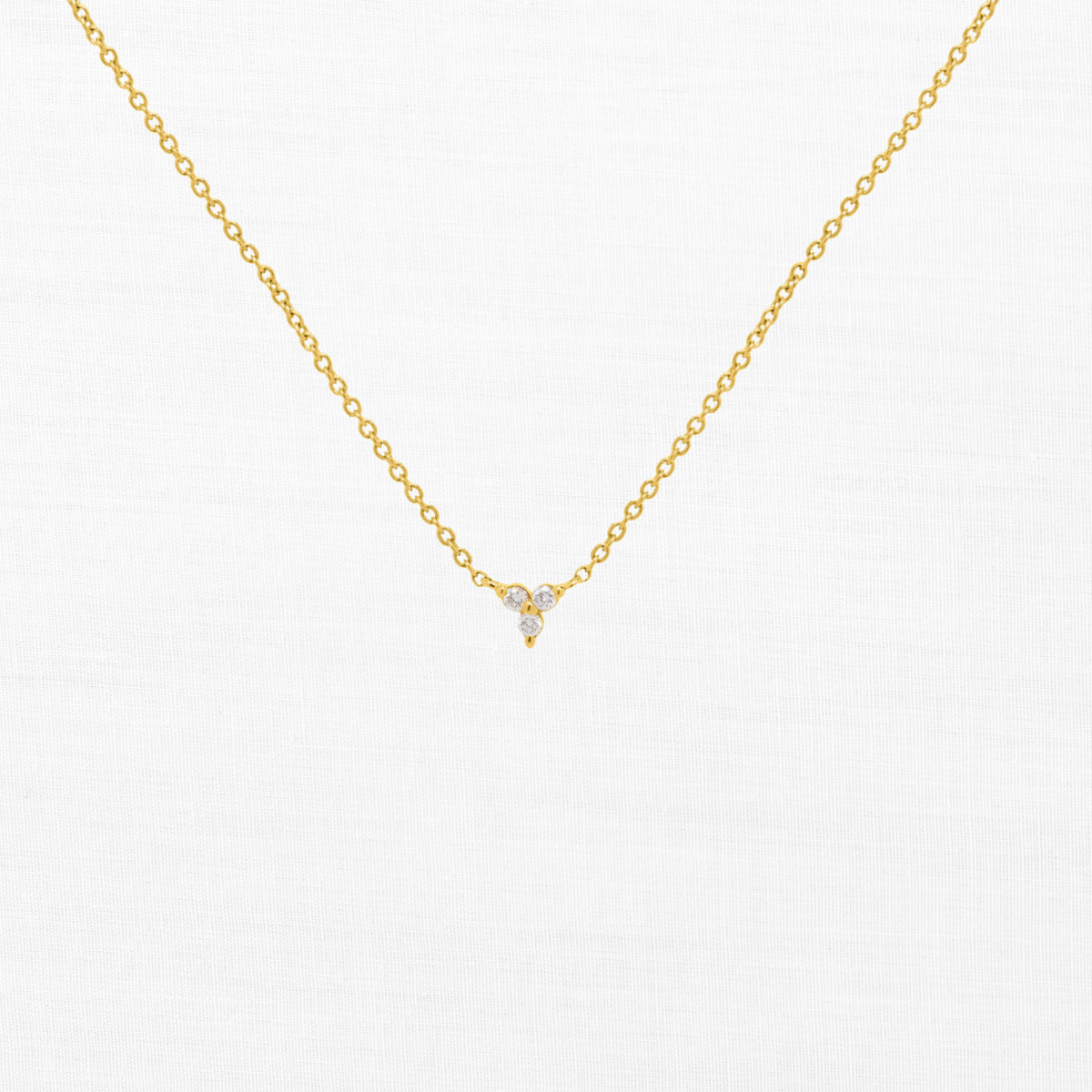 Trinity Drop Necklace