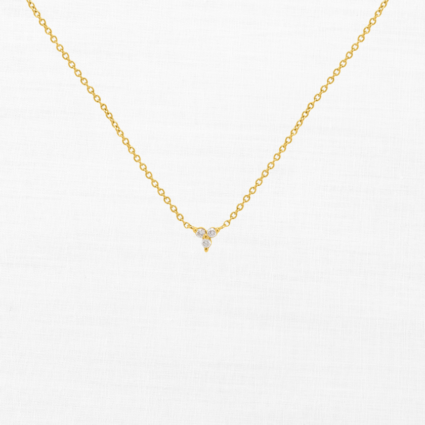 Trinity Drop Necklace