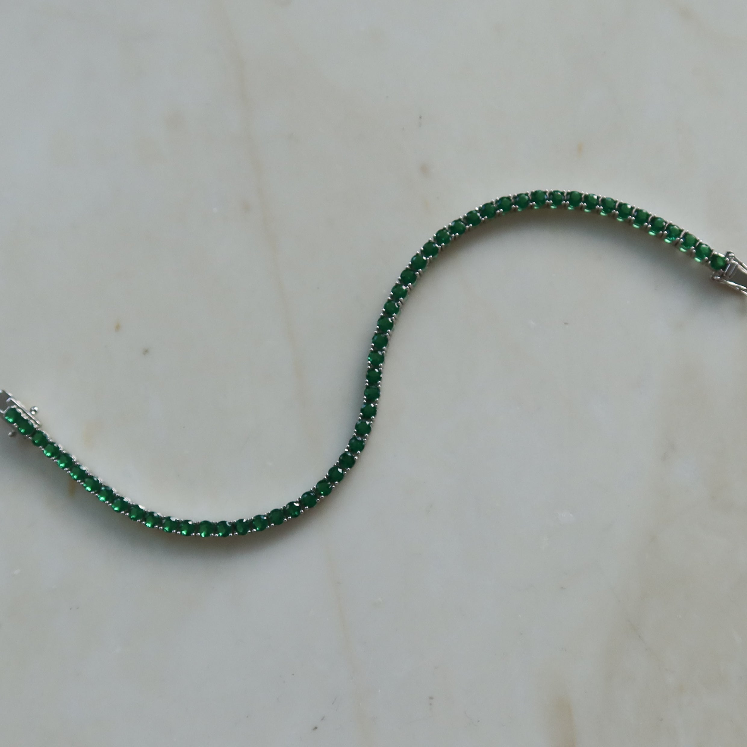 Emerald Tennis Bracelet