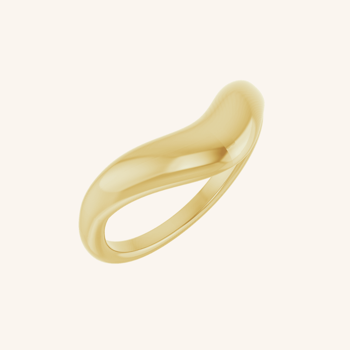 Gold Contour Band