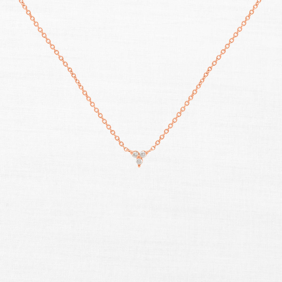 Trinity Drop Necklace