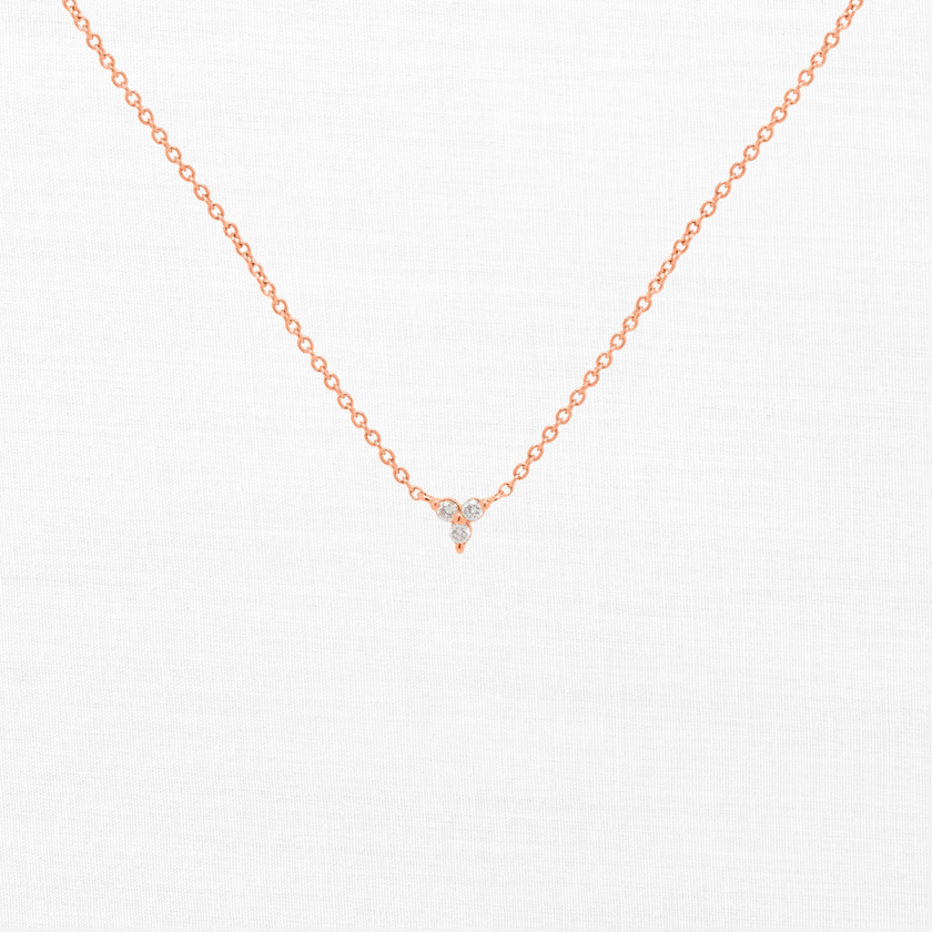 Trinity Drop Necklace