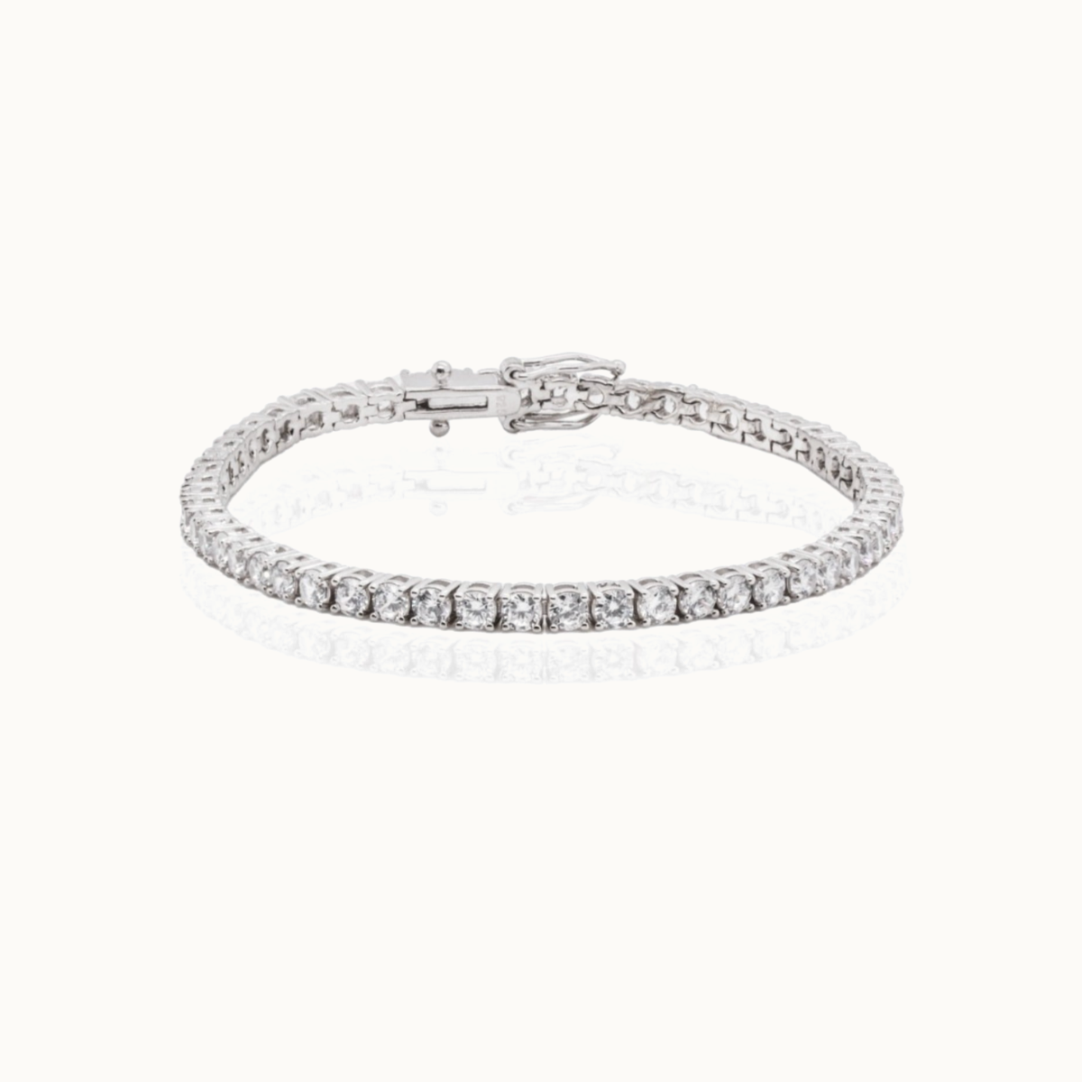 Lab Statement Tennis Bracelet