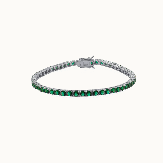 Emerald Tennis Bracelet