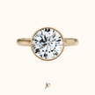 Round Bezel Ring