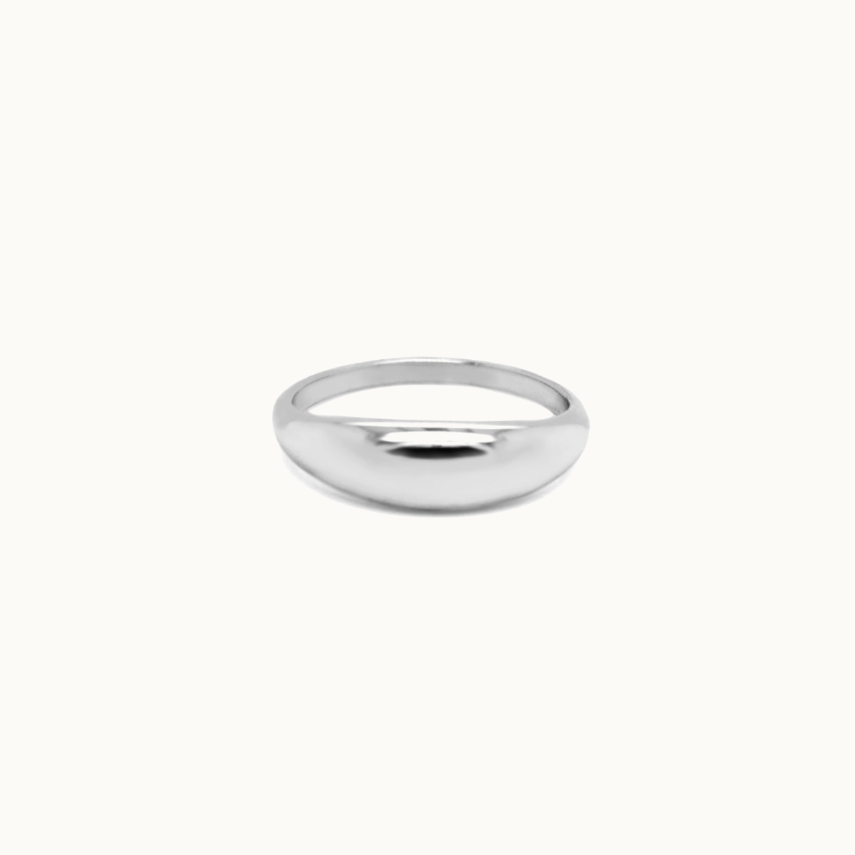 Silver Dome Ring
