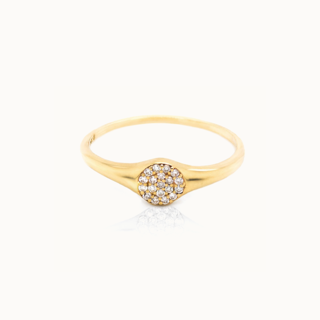 Diamond Singlet Ring