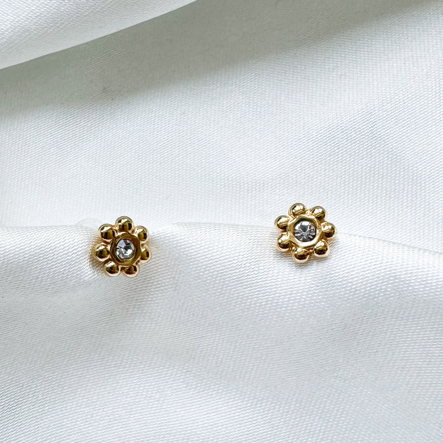 Dainty Flower Studs