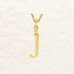 Gold Letter Necklace
