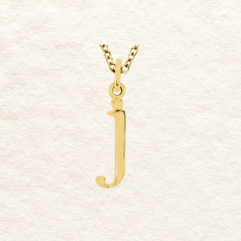 Gold Letter Necklace