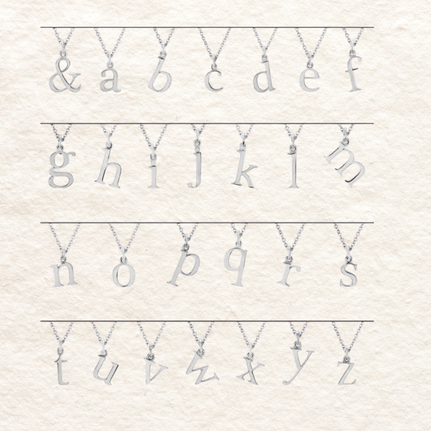 Gold Letter Necklace