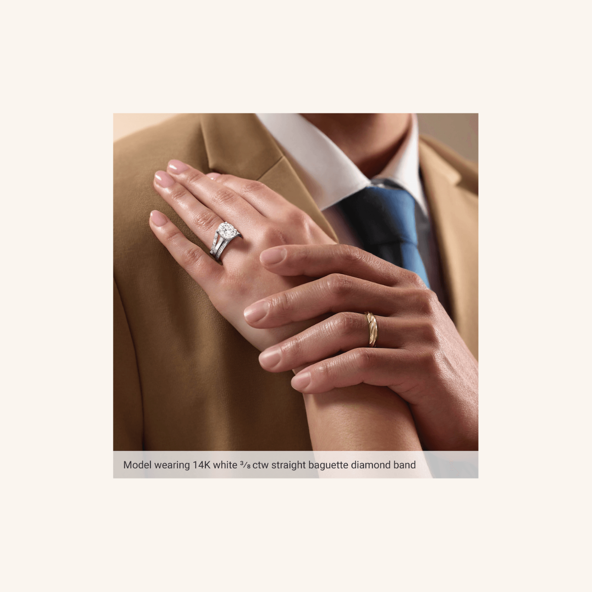 Baguette Wedding Band