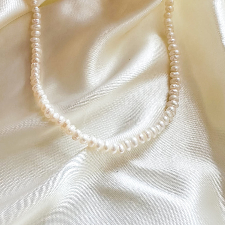 Tiny Pearl Necklace