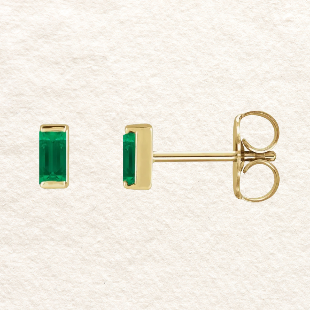 Emerald Studs