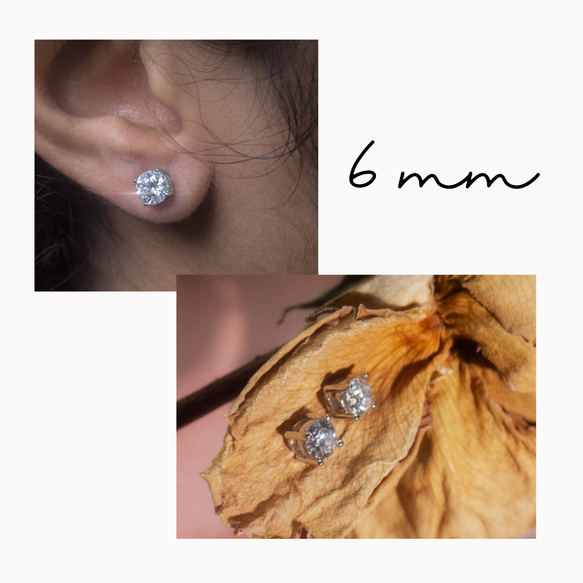Classic Diamond Studs