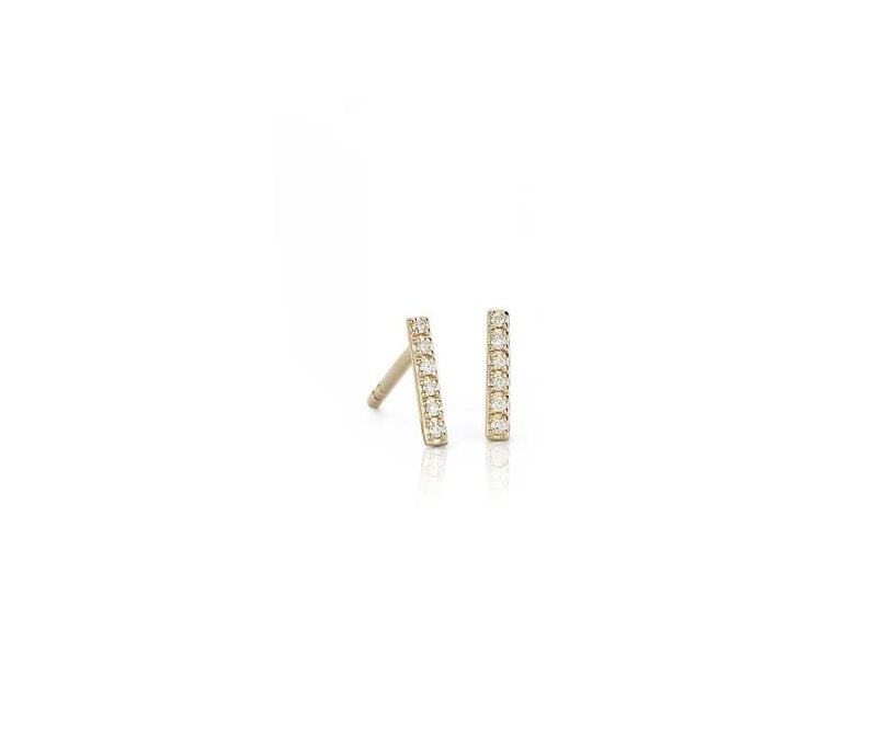 Linear Diamond Studs
