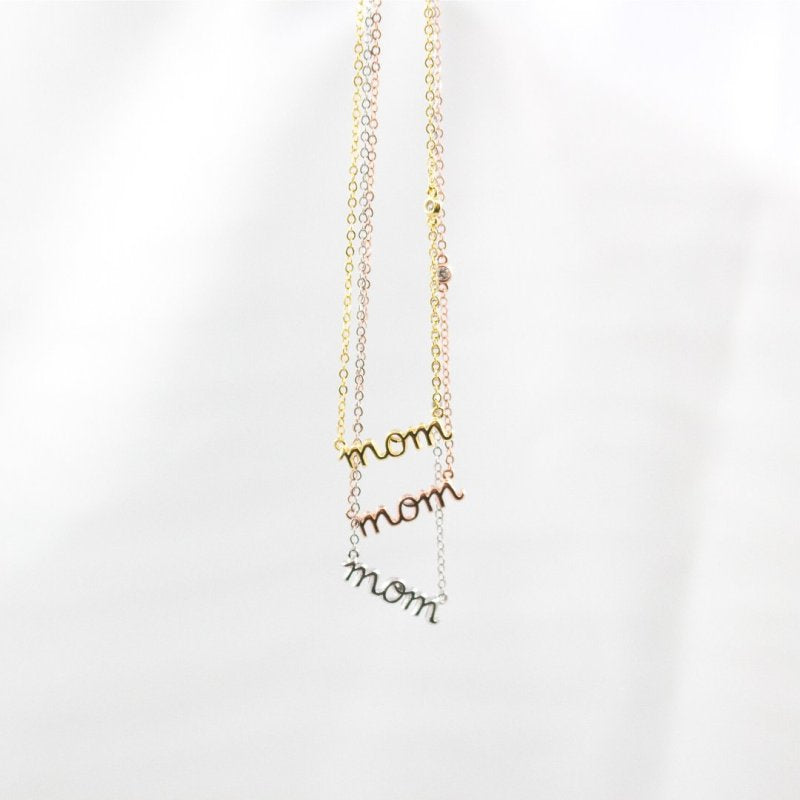 Mom Gem Necklace