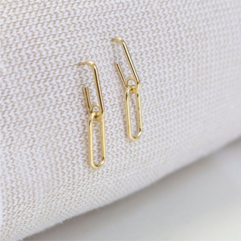 Paperclip Studs