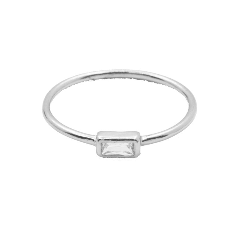 Emerald Bezel Ring
