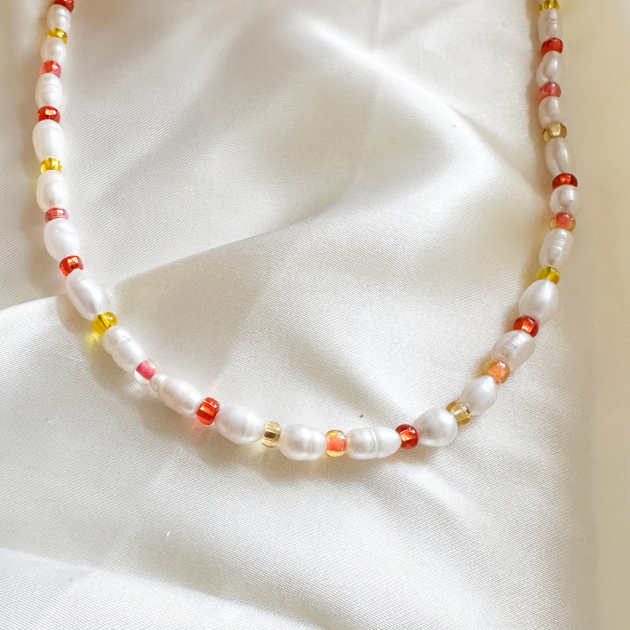 Autumn Pearl Necklace