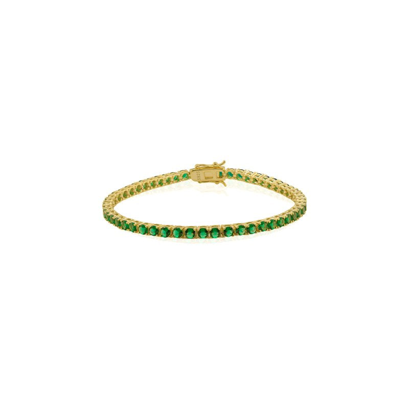 Emerald Tennis Bracelet