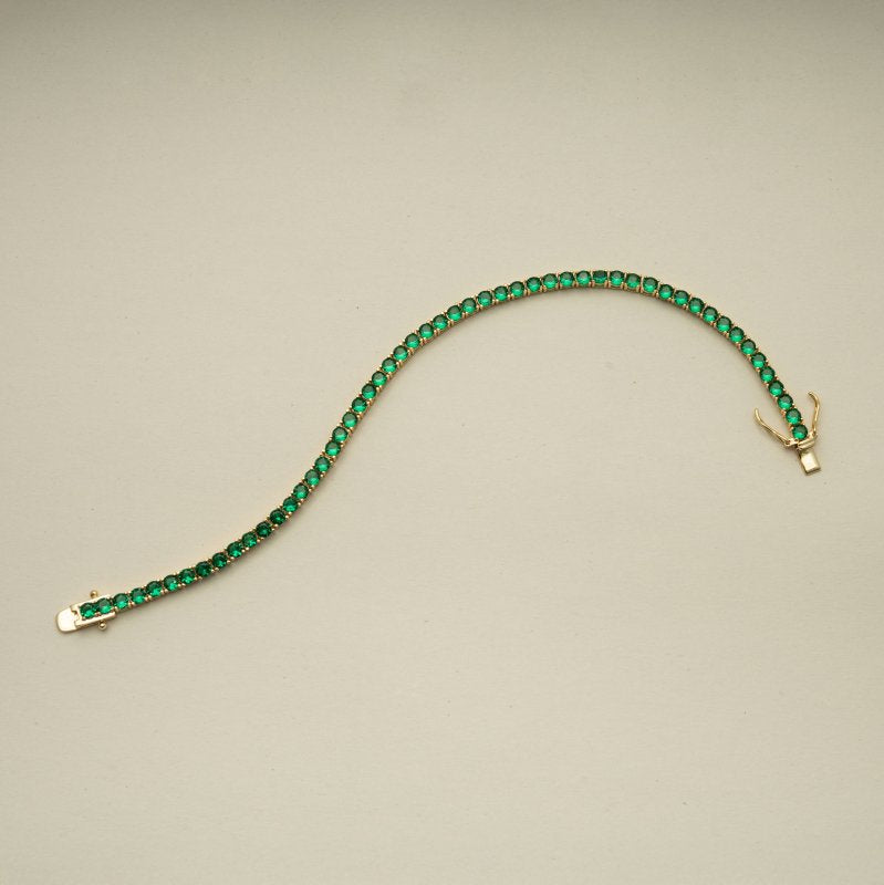 Emerald Tennis Bracelet