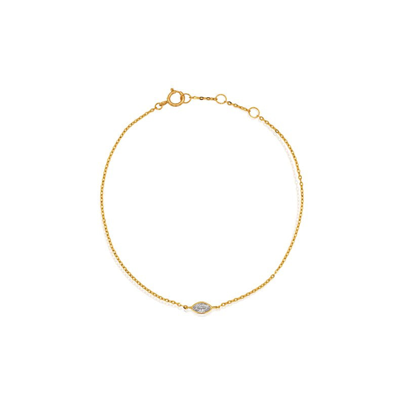 Marquise Bezel Bracelet