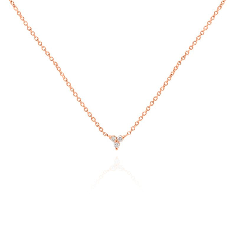 Diamond Tripod Necklace-5