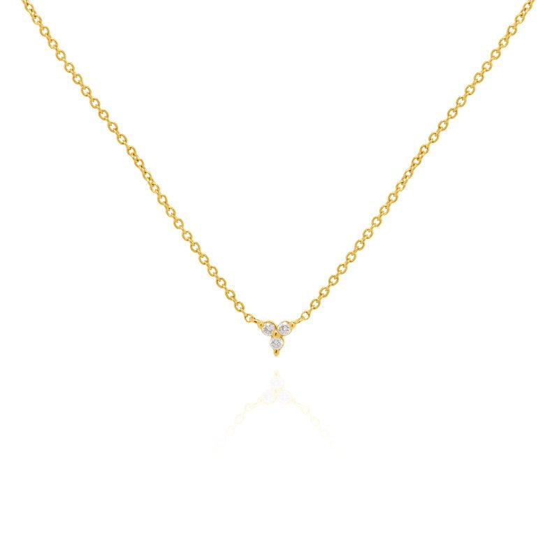 Diamond Tripod Necklace-8