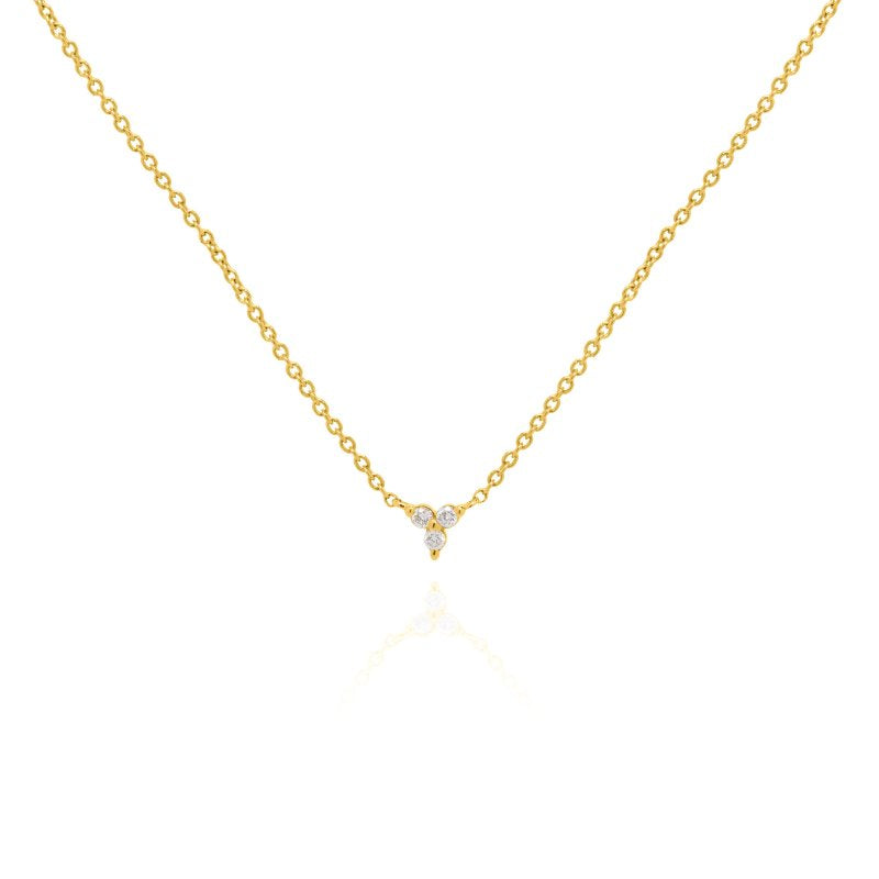 Diamond Tripod Necklace-1