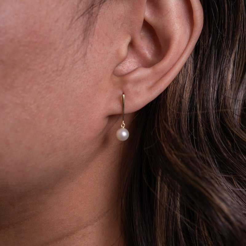 Pearl Drop Studs