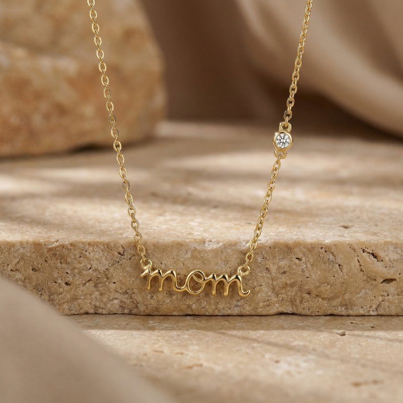 Mom Gem Necklace