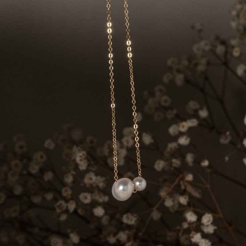 Toi et Moi Pearl Necklace