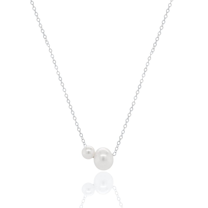 Toi et Moi Pearl Necklace