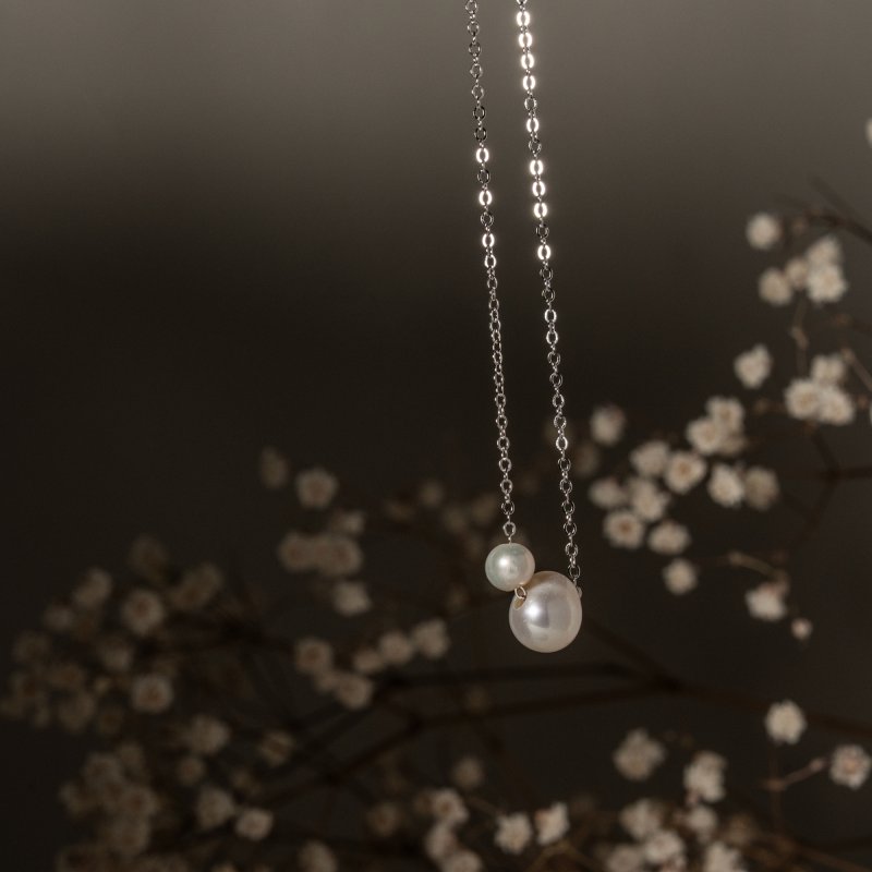 Toi et Moi Pearl Necklace