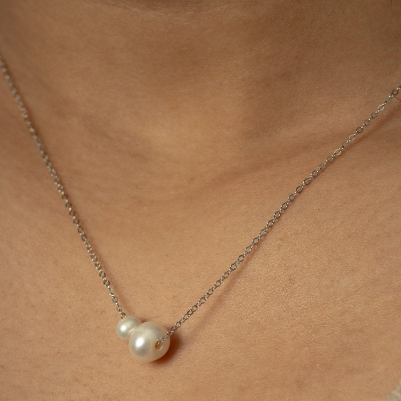 Toi et Moi Pearl Necklace