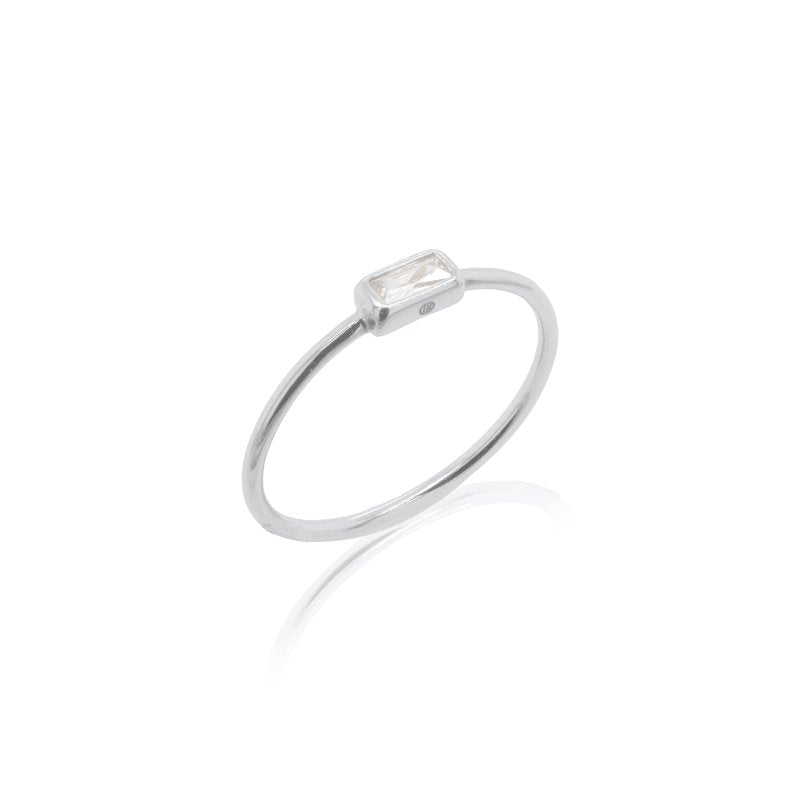 Emerald Bezel Ring
