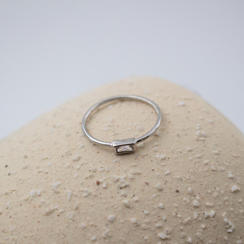 Emerald Bezel Ring