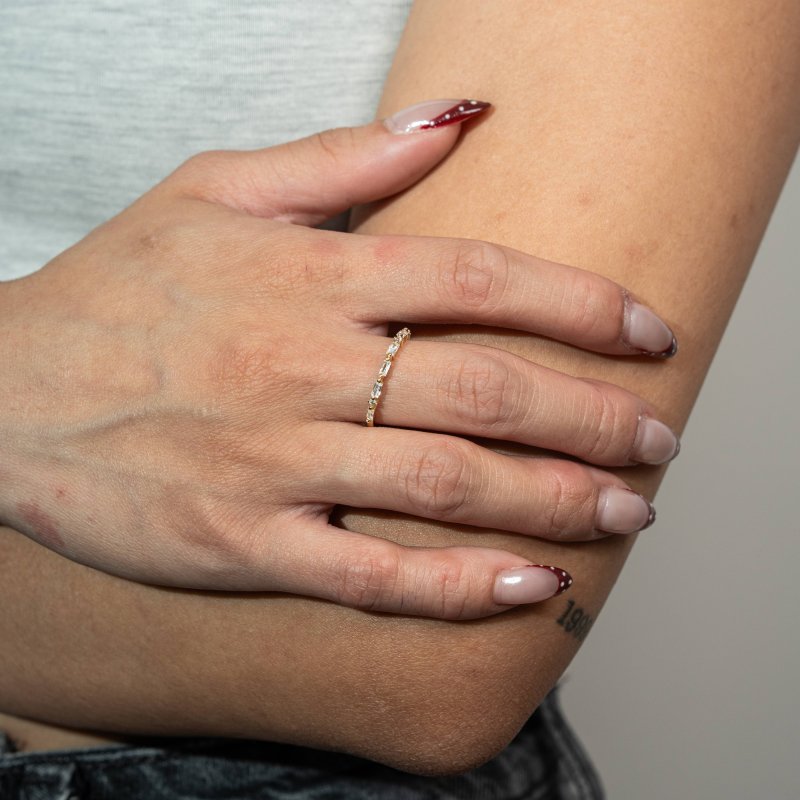 MAMA Morse Code Ring