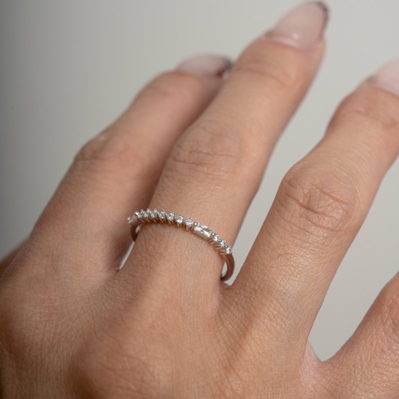 BESTIE Morse Code Ring