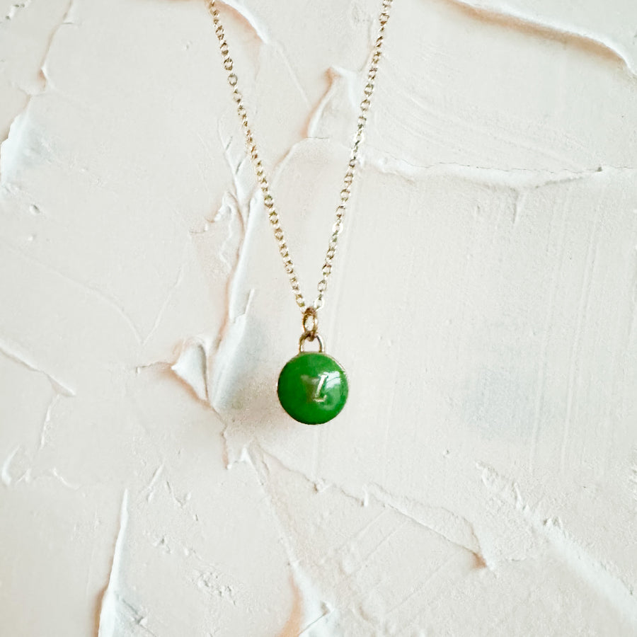 Forest Green Lana Necklace