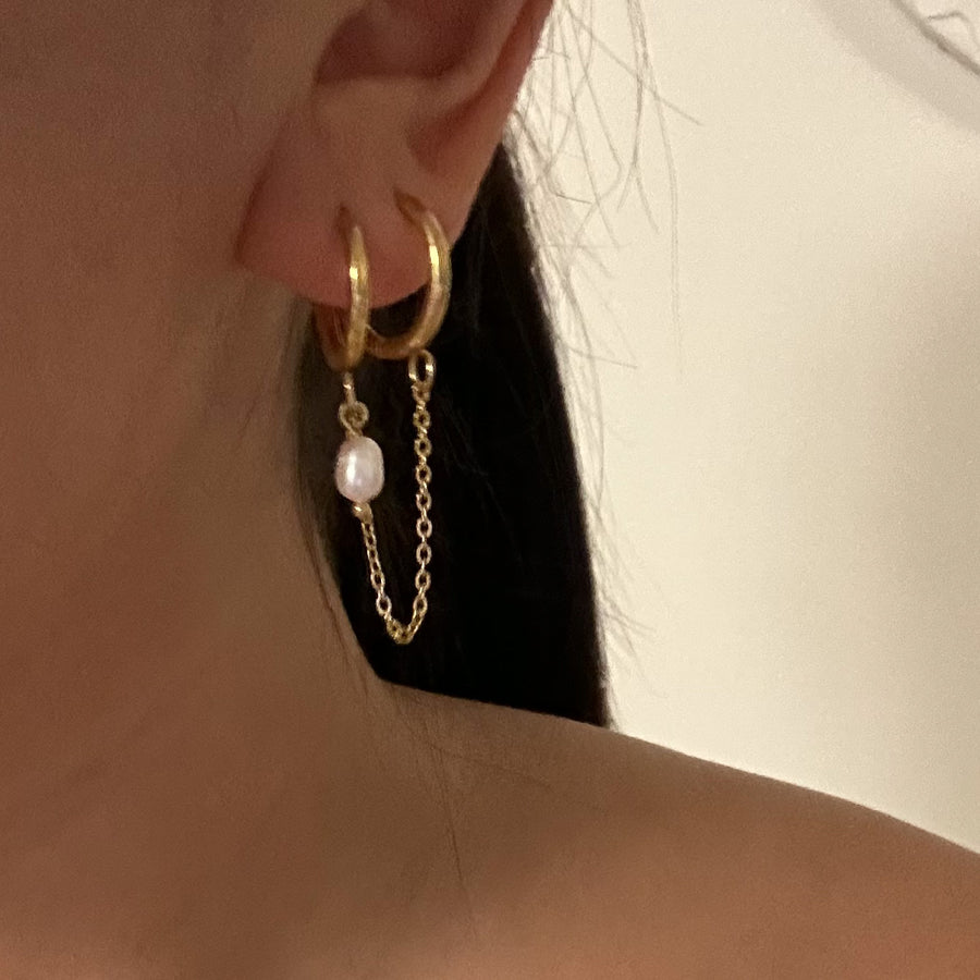 Double Piercing Earrings